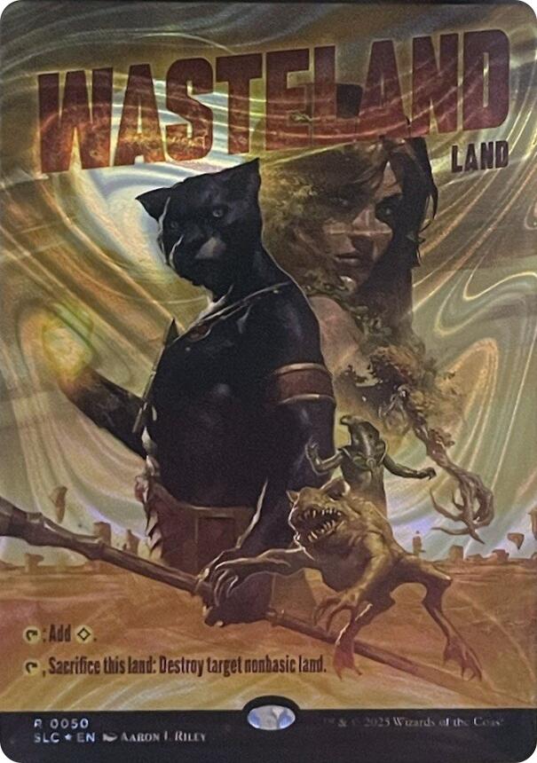 Wasteland (Halo Foil) [Secret Lair Countdown Kit] - Destination Retro