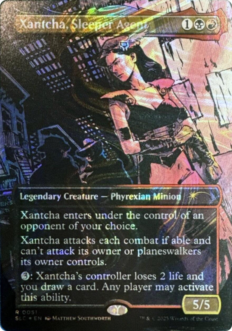 Xantcha, Sleeper Agent (Halo Foil) [Secret Lair Countdown Kit] - Destination Retro