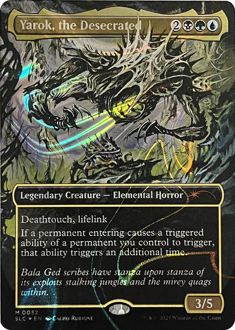 Yarok, the Desecrated (Halo Foil) [Secret Lair Countdown Kit] - Destination Retro