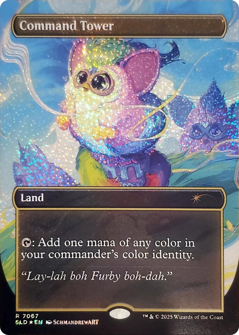Command Tower (7067) (Confetti Foil) [Secret Lair Drop Series] - Destination Retro