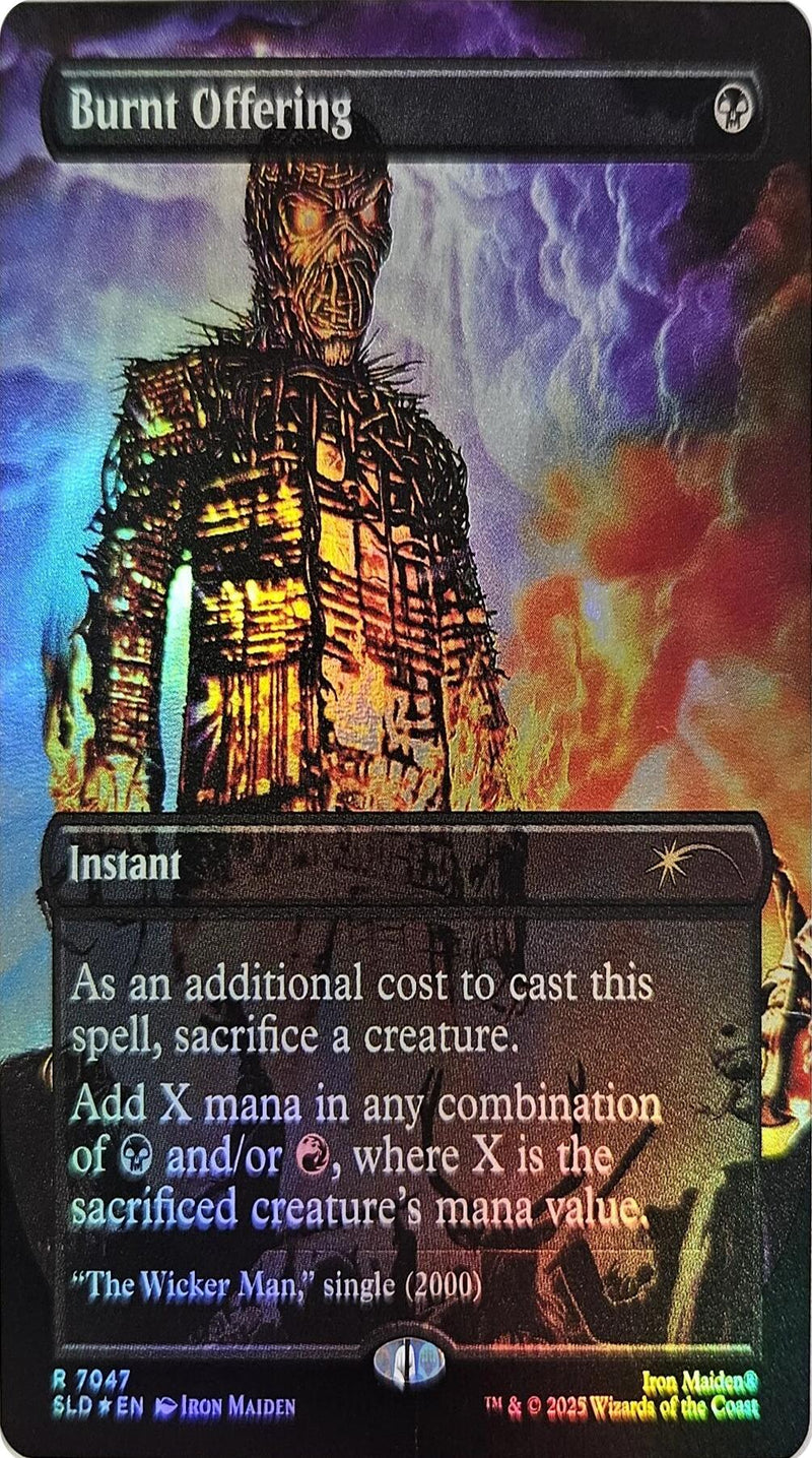 Burnt Offering (Rainbow Foil) [Secret Lair Drop Series] - Destination Retro