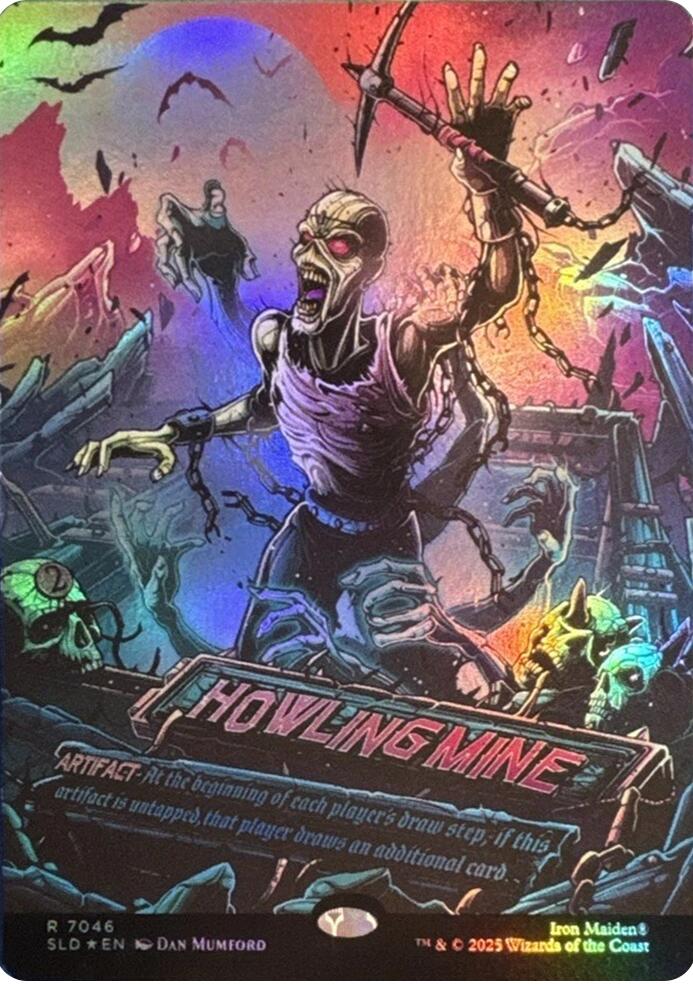 Howling Mine (7046) (Rainbow Foil) [Secret Lair Drop Series] - Destination Retro