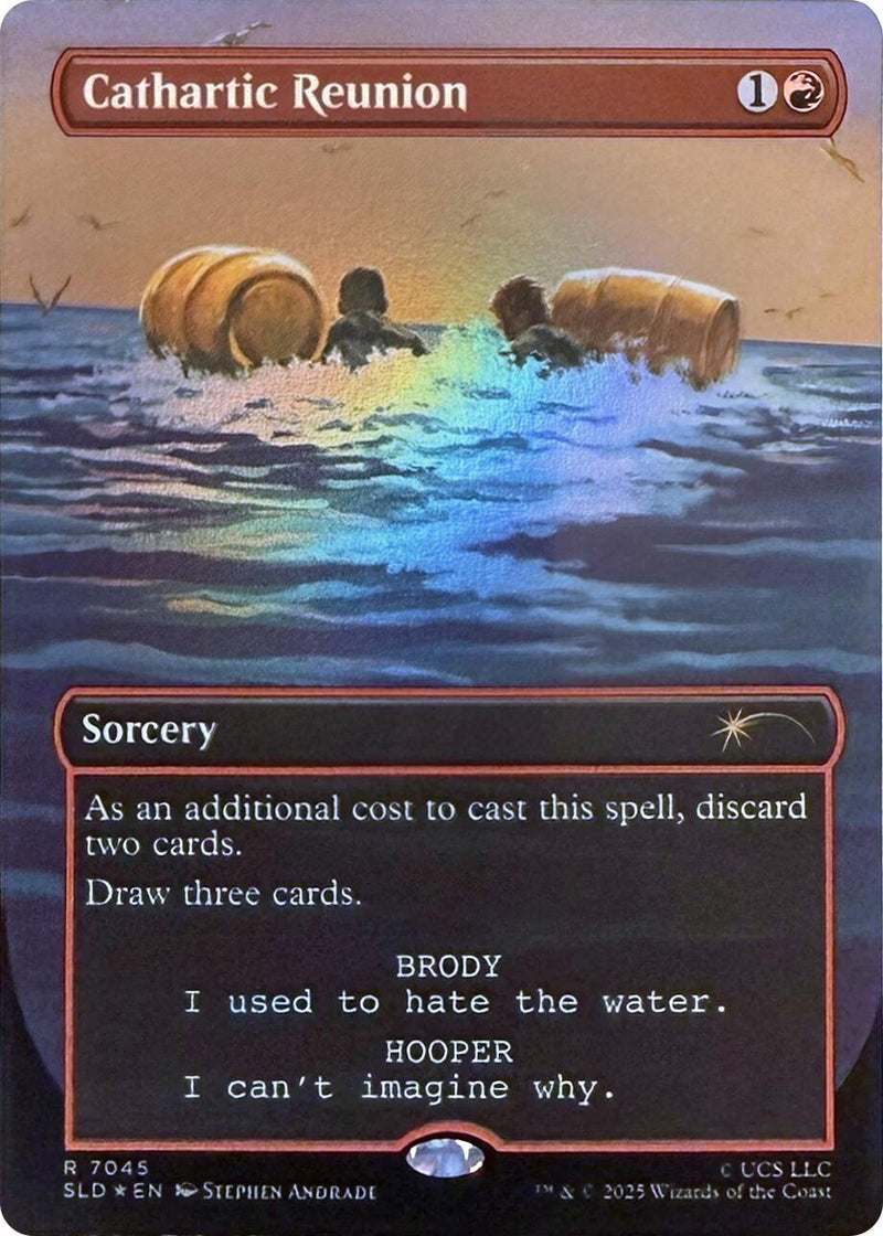 Cathartic Reunion (7045) (Rainbow Foil) [Secret Lair Drop Series] - Destination Retro
