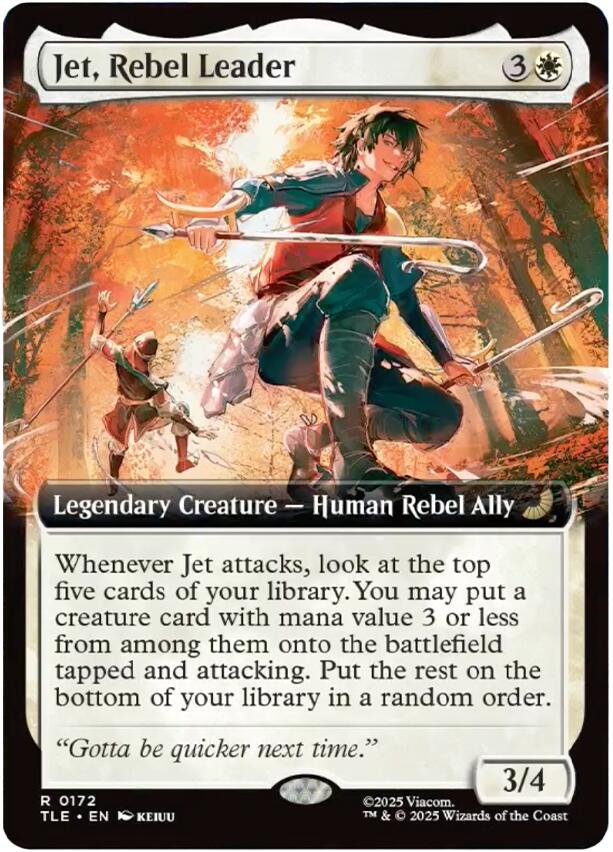 Jet, Rebel Leader (Extended Art) [Avatar: The Last Airbender: Eternal-Legal] - Destination Retro