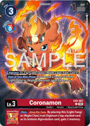 Coronamon [EX5-007] (Digimon Story: Time Stranger Collector's Edition) [Animal Colosseum] - Destination Retro