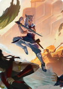 Sokka's Charge Art Card [Avatar: The Last Airbender Art Series] - Destination Retro