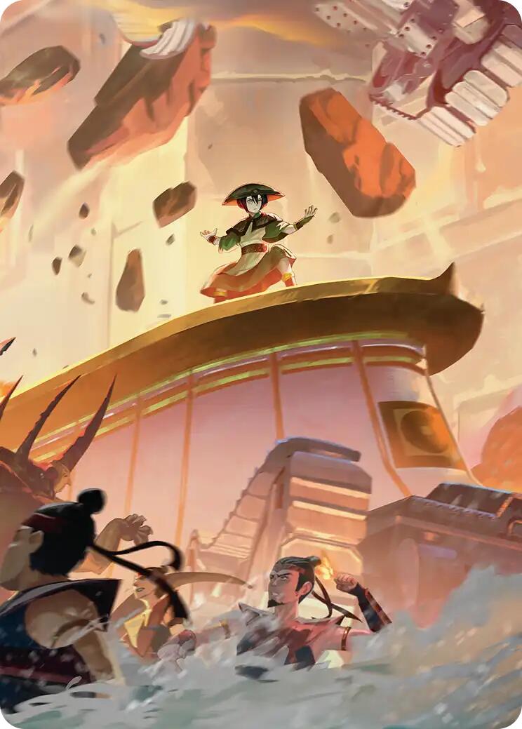 Earthshape Art Card [Avatar: The Last Airbender Art Series] - Destination Retro