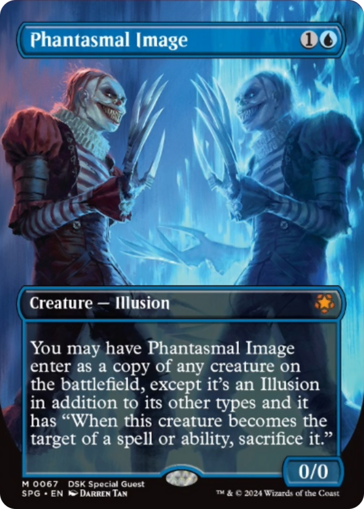 Phantasmal Image (Borderless) [Duskmourn: House of Horror Special Guests] - Destination Retro