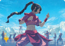 Ty Lee, Chi Blocker Art Card (Gold-Stamped Planeswalker Symbol) [Avatar: The Last Airbender Art Series] - Destination Retro