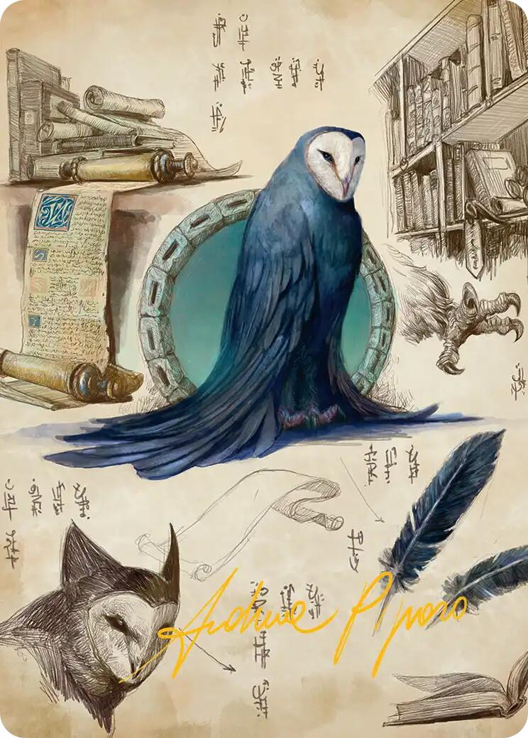 Wan Shi Tong, Librarian Art Card (Gold-Stamped Signature) [Avatar: The Last Airbender Art Series] - Destination Retro
