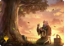 Bastion of Remembrance Art Card (Gold-Stamped Planeswalker Symbol) [Avatar: The Last Airbender Art Series] - Destination Retro
