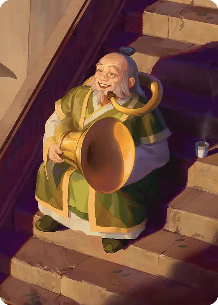 Uncle's Musings Art Card [Avatar: The Last Airbender Art Series] - Destination Retro