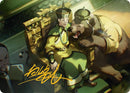 The Earth King Art Card (Gold-Stamped Signature) [Avatar: The Last Airbender Art Series] - Destination Retro