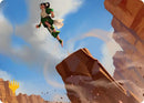 Pillar Launch Art Card (Gold-Stamped Planeswalker Symbol) [Avatar: The Last Airbender Art Series] - Destination Retro