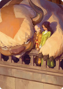 Aang and Katara Art Card [Avatar: The Last Airbender Art Series] - Destination Retro