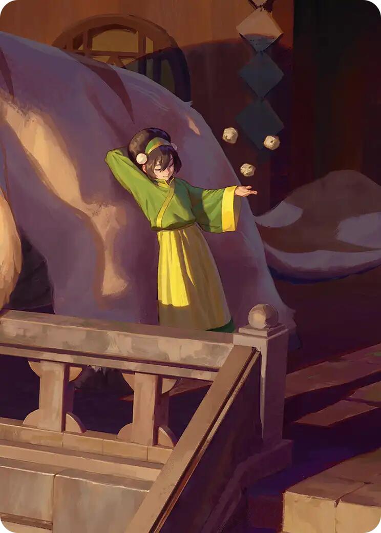 Toph, Greatest Earthbender Art Card [Avatar: The Last Airbender Art Series] - Destination Retro