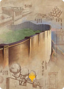The Walls of Ba Sing Se Art Card (Gold-Stamped Planeswalker Symbol) [Avatar: The Last Airbender Art Series] - Destination Retro