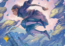 Katara, Seeking Revenge Art Card (Gold-Stamped Planeswalker Symbol) [Avatar: The Last Airbender Art Series] - Destination Retro