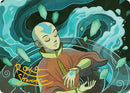Aang, at the Crossroads Art Card (Gold-Stamped Signature) [Avatar: The Last Airbender Art Series] - Destination Retro