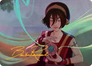 Toph, the First Metalbender Art Card (Gold-Stamped Signature) [Avatar: The Last Airbender Art Series] - Destination Retro