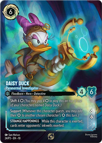 Daisy Duck - Paranormal Investigator (Store Championship) (24) [Promo Cards] - Destination Retro