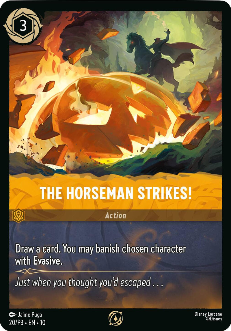 The Horseman Strikes! (20) [Promo Cards] - Destination Retro