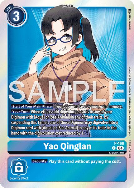 Yao Qinglan [P-168] (Event Pack 8) [Promotional Cards] - Destination Retro