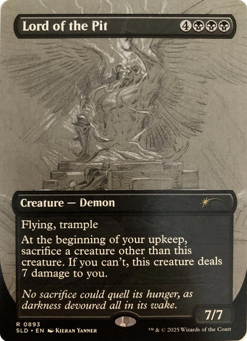 Lord of the Pit (Sketch Showcase) [Secret Lair Drop Series] - Destination Retro