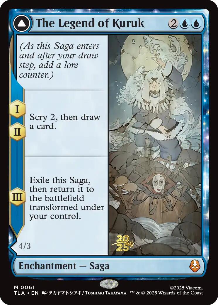 The Legend of Kuruk [Avatar: The Last Airbender Prerelease Cards] - Destination Retro