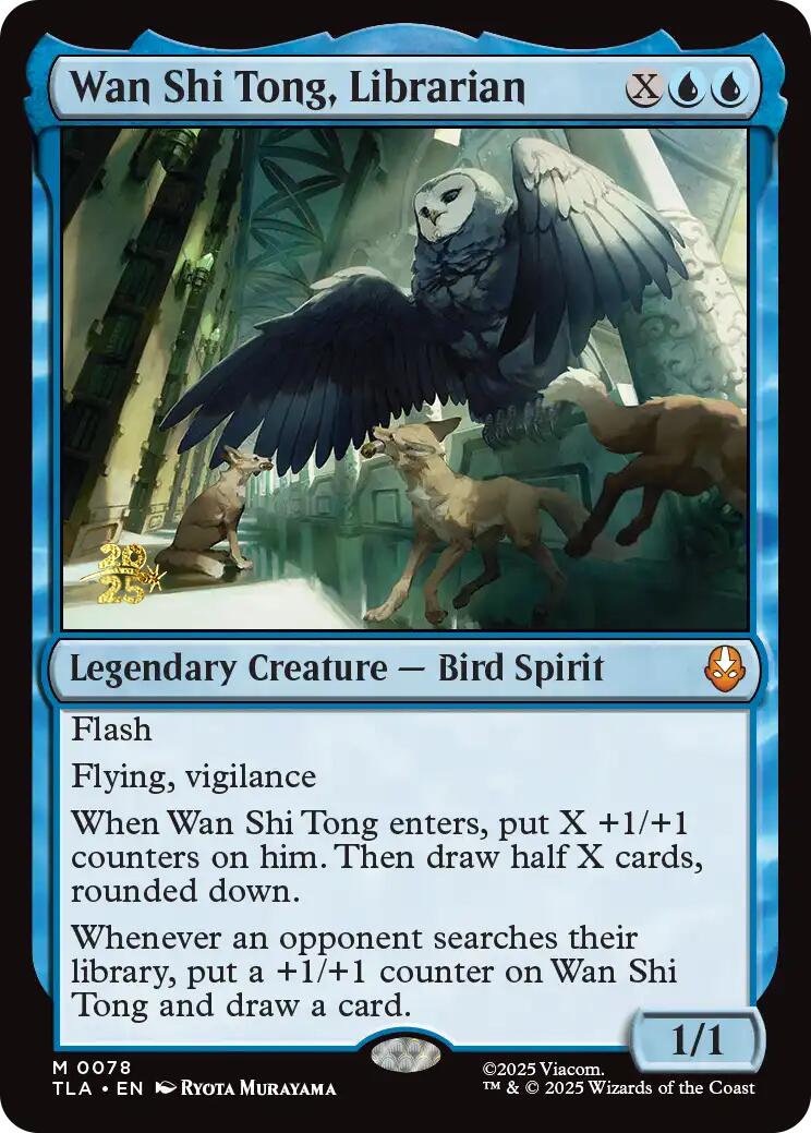 Wan Shi Tong, Librarian [Avatar: The Last Airbender Prerelease Cards] - Destination Retro