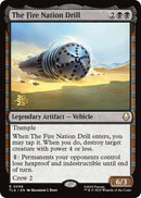 The Fire Nation Drill [Avatar: The Last Airbender Prerelease Cards] - Destination Retro