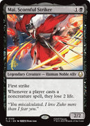 Mai, Scornful Striker [Avatar: The Last Airbender Prerelease Cards] - Destination Retro