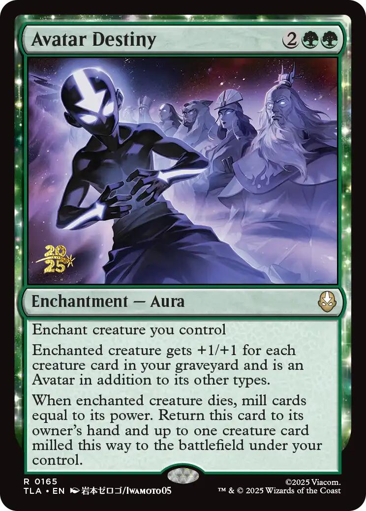 Avatar Destiny [Avatar: The Last Airbender Prerelease Cards] - Destination Retro