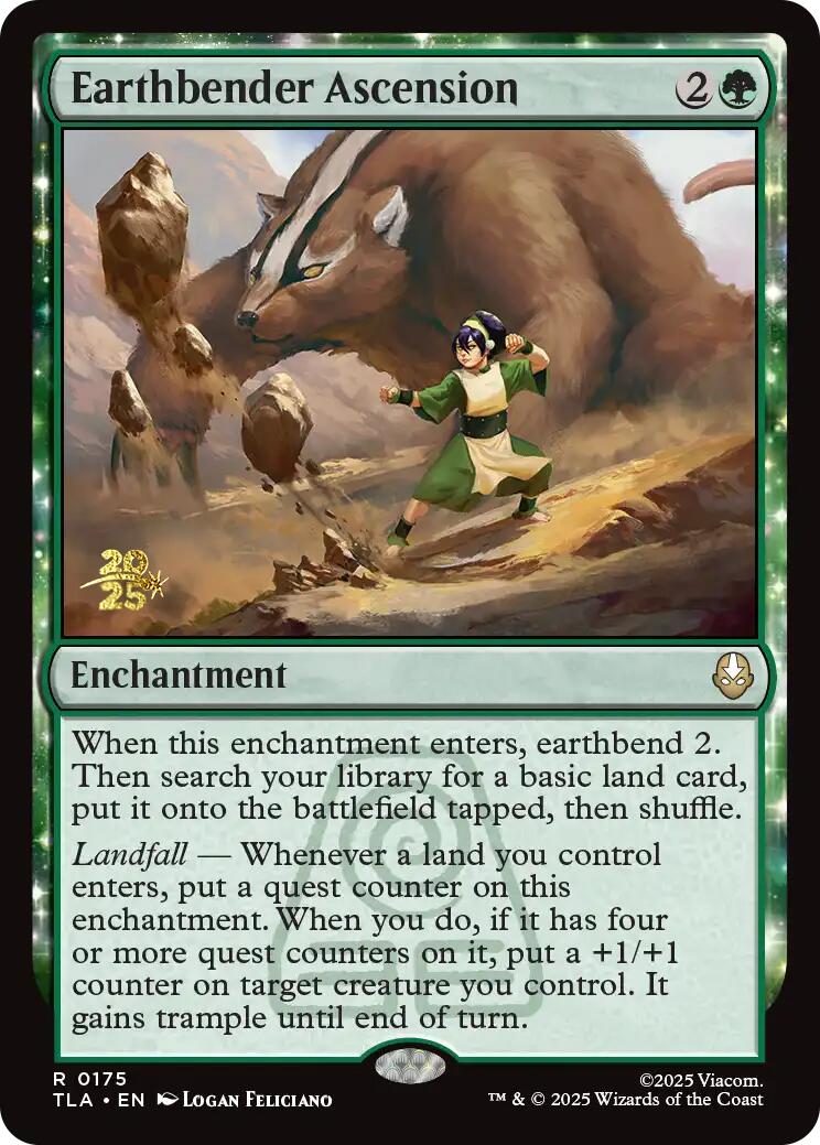 Earthbender Ascension [Avatar: The Last Airbender Prerelease Cards] - Destination Retro