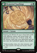 Elemental Teachings [Avatar: The Last Airbender Prerelease Cards] - Destination Retro