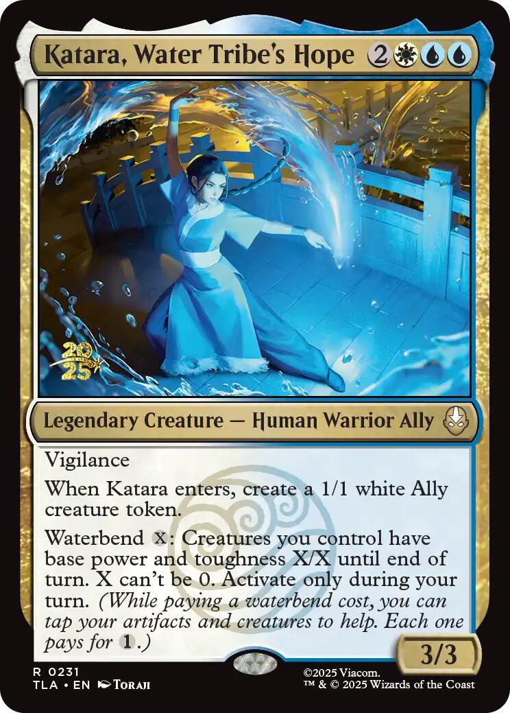 Katara, Water Tribe's Hope [Avatar: The Last Airbender Prerelease Cards] - Destination Retro