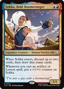 Sokka, Bold Boomeranger [Avatar: The Last Airbender Prerelease Cards] - Destination Retro
