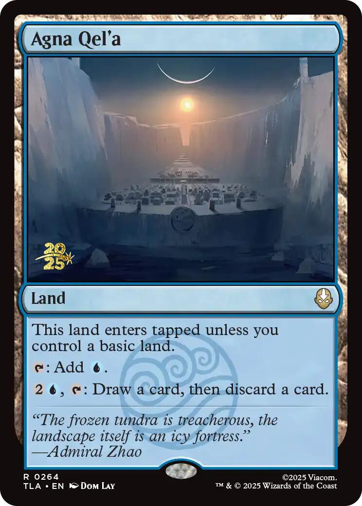 Agna Qel'a [Avatar: The Last Airbender Prerelease Cards] - Destination Retro