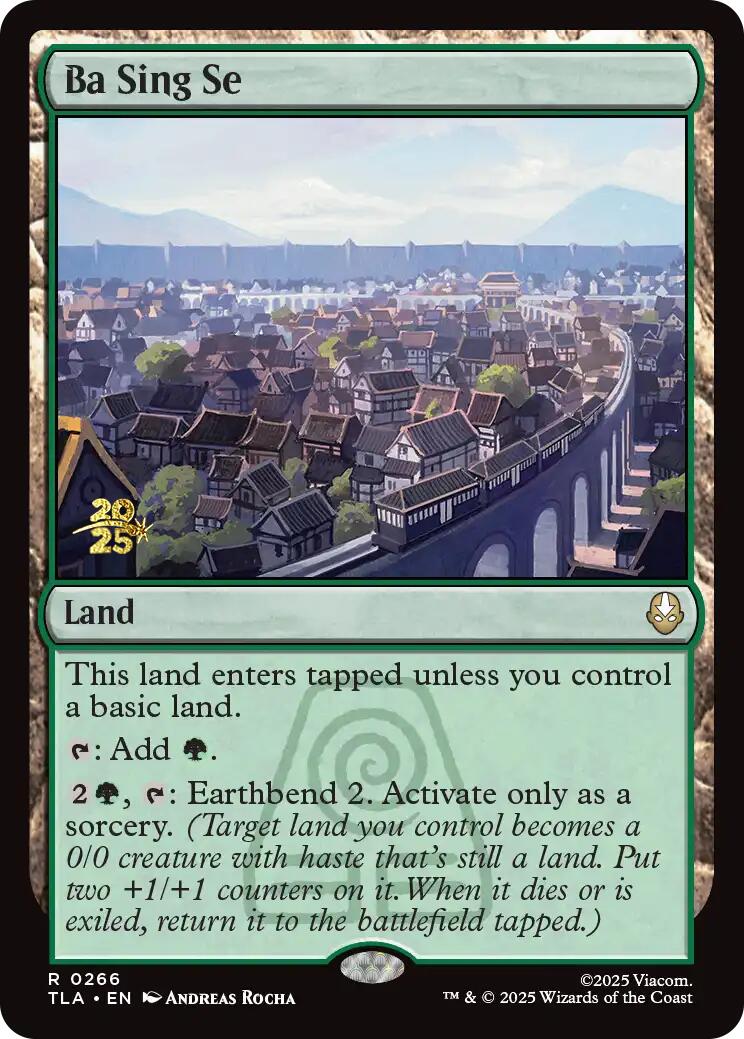 Ba Sing Se [Avatar: The Last Airbender Prerelease Cards] - Destination Retro