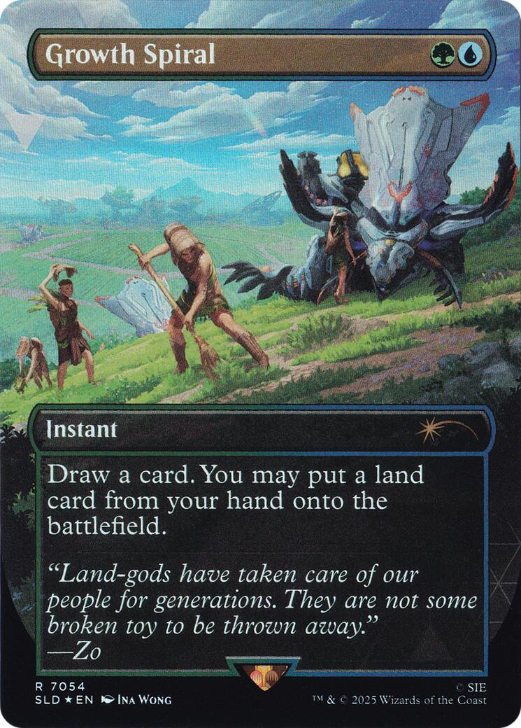 Growth Spiral (Rainbow Foil) [Secret Lair Drop Series] - Destination Retro