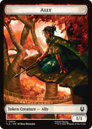 Ally (0004) // Clue (0015) Double-Sided Token [Avatar: The Last Airbender Tokens] - Destination Retro