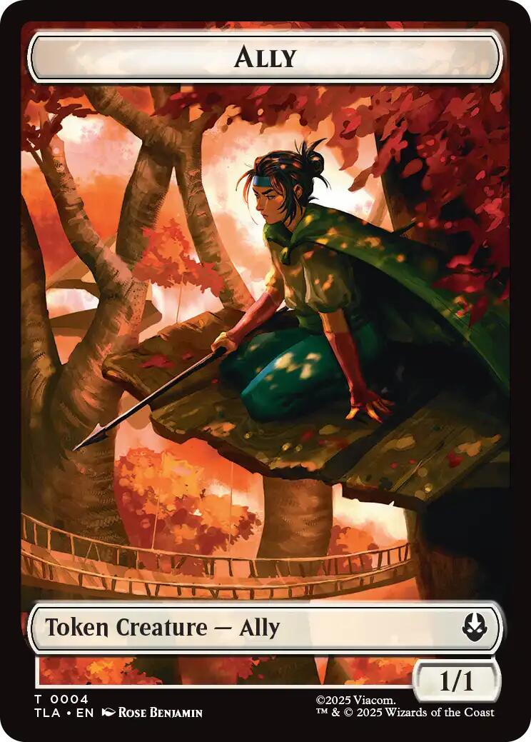 Ally (0004) // Clue (0015) Double-Sided Token [Avatar: The Last Airbender Tokens] - Destination Retro