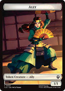 Ally (0007) // Clue (0018) Double-Sided Token [Avatar: The Last Airbender Tokens] - Destination Retro