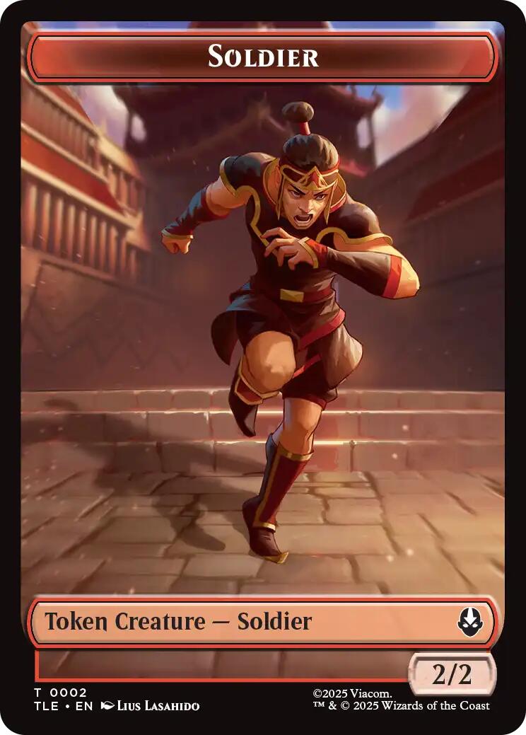 Soldier (0002) [Avatar: The Last Airbender Tokens] - Destination Retro