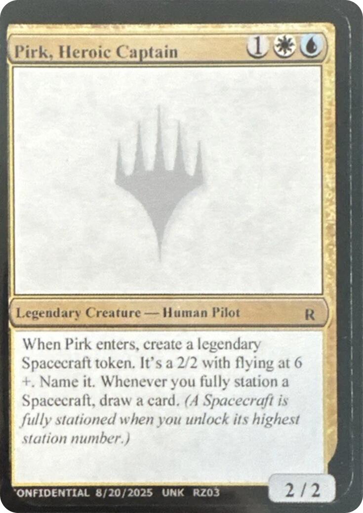 Pirk, Heroic Captain [Unknown Event] - Destination Retro
