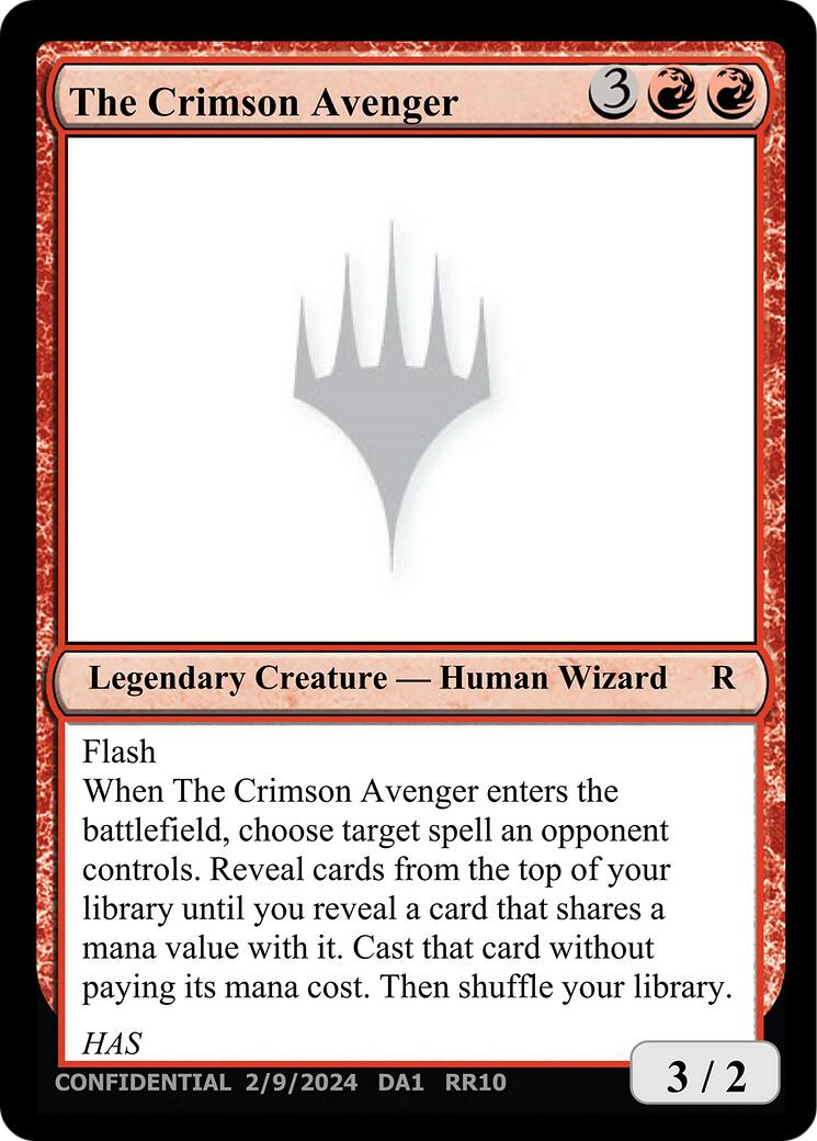 The Crimson Avenger [Unknown Event] - Destination Retro