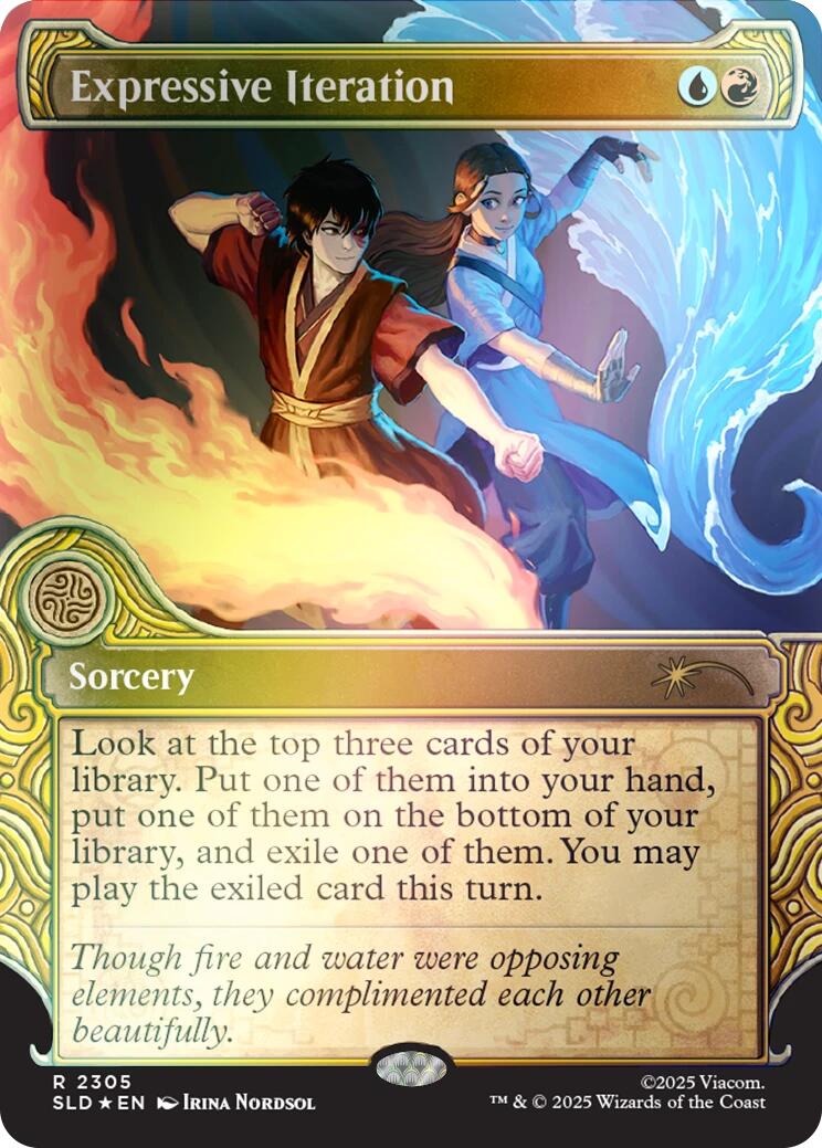 Expressive Iteration (Rainbow Foil) [Secret Lair Drop Series] - Destination Retro