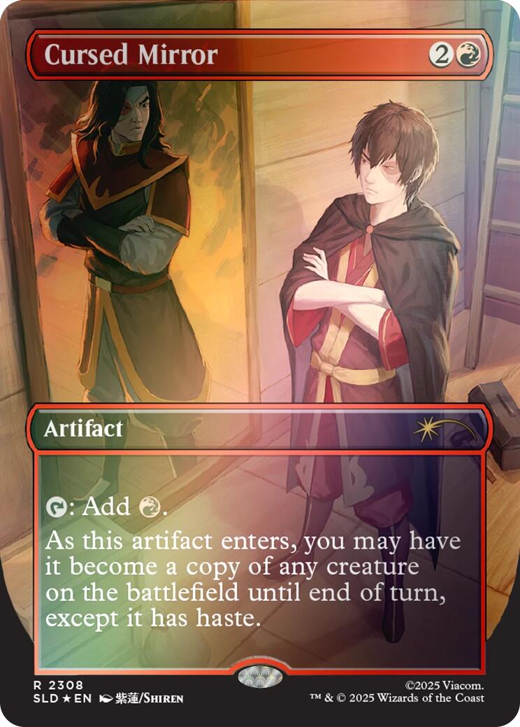 Cursed Mirror (Rainbow Foil) [Secret Lair Drop Series] - Destination Retro
