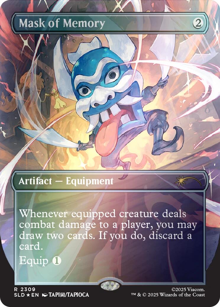 Mask of Memory (Rainbow Foil) [Secret Lair Drop Series] - Destination Retro