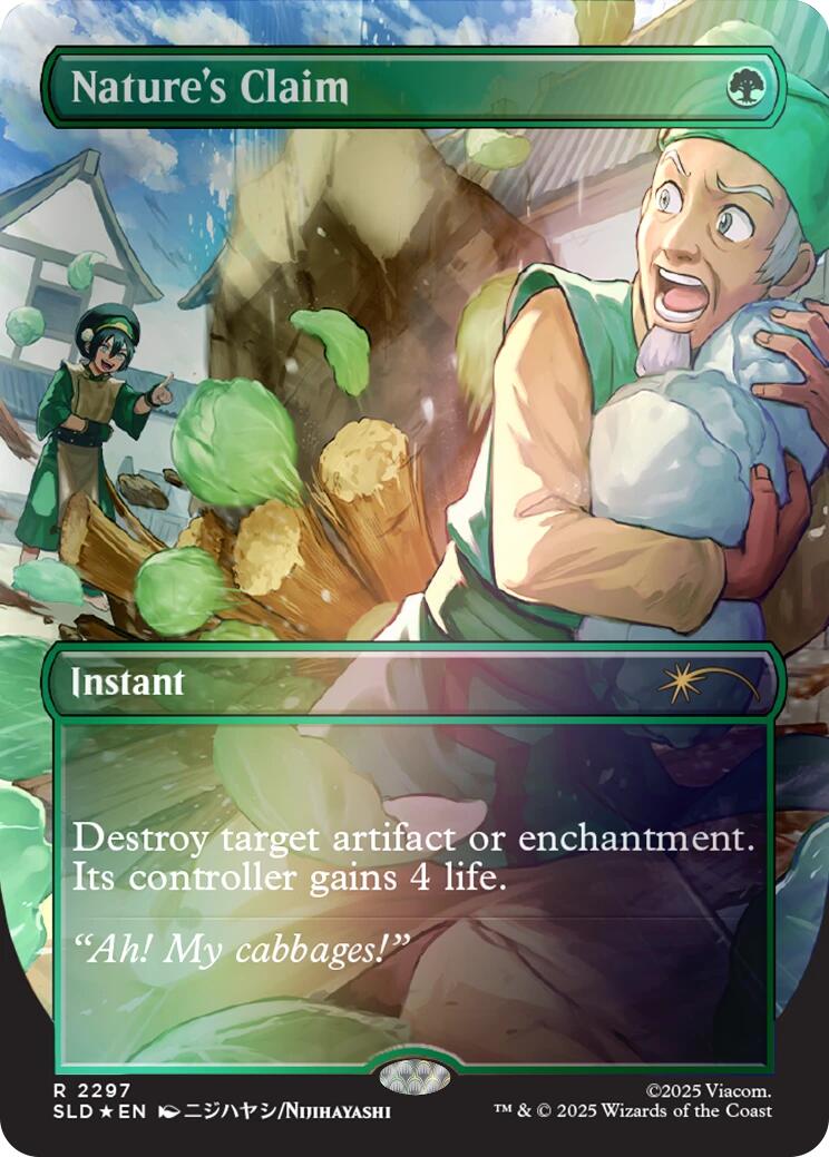 Nature's Claim (Rainbow Foil) [Secret Lair Drop Series] - Destination Retro